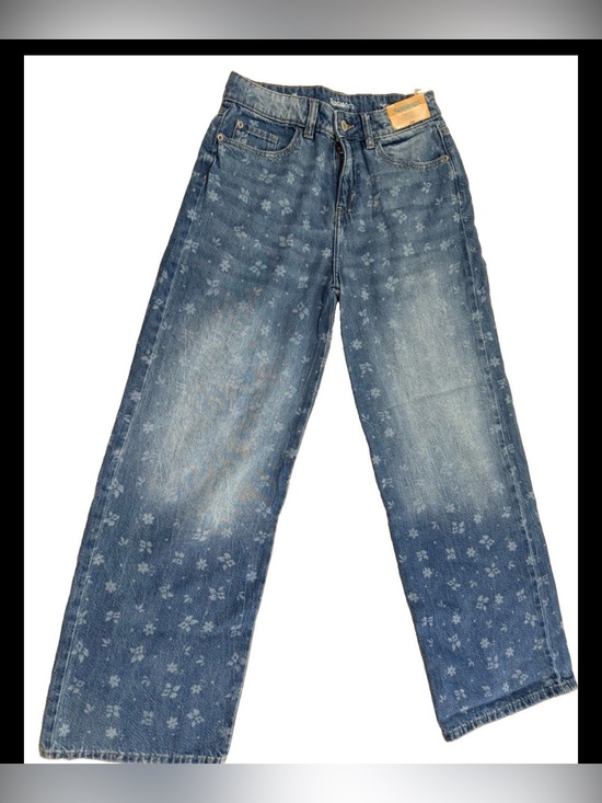 thereabouts Other - Thereabouts Girls Size 14 High Rise Extra Wide Leg Floral Jeans NWT in floral
